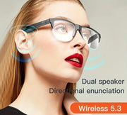 Multifunctional Smart Glasess V5.3,wirless hd clear vision eye touch control recehargable First time in pakistan ramzan offer